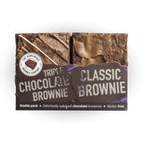 Homemade Brownie Co GF Triple Chocolate  Classic Brownie Twin
