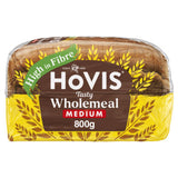 Hovis wholemeal bread medium sliced 800g, UK version