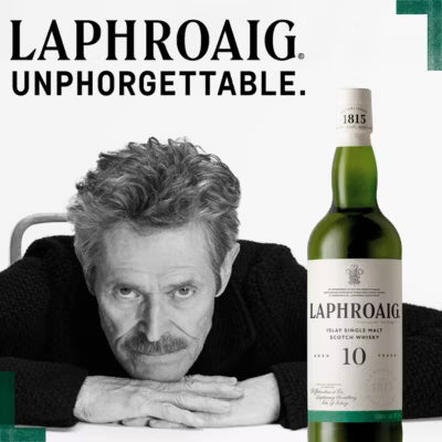 Laphroaig 10 Year Old Islay Single Malt Scotch Whisky 70cl, UK version