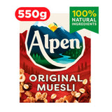 Alpen Original Muesli cereal 550g - British product