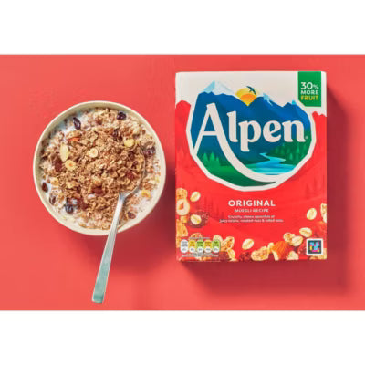 Alpen Original Muesli cereal 550g - British product