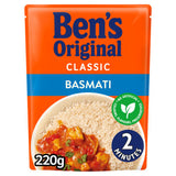Ben's Original Basmati Microwave Rice 220g - British product