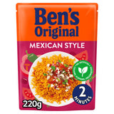 Ben's Original Mexican style microwave rice 220g - British product