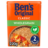 Ben's Original wholegrain microwave rice 220g - British product