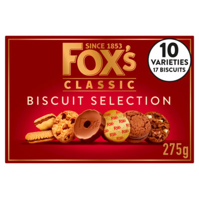 Fox's classic biscuits selection 275g - British product