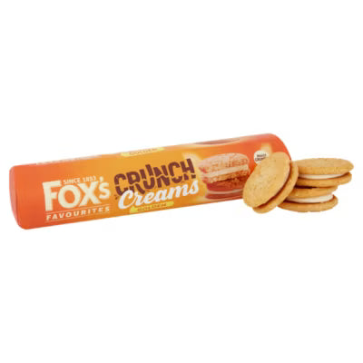 Fox's Favourites Crunch Creams Golden Biscuits 200g