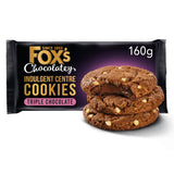 Fox's Triple Chocolate Indulgent Centre Cookies 160g - British product