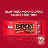 Fox's Rocky chocolate biscuit bar 7 x 19g (133g) - British product