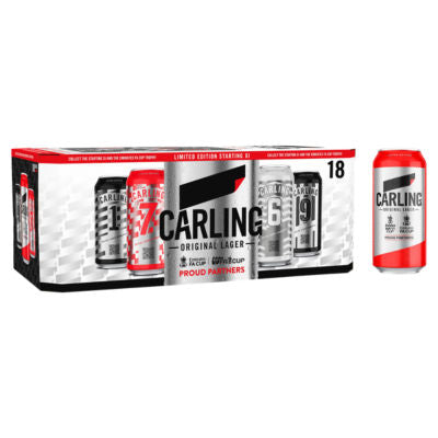Carling Original Lager 18 x 440ml Bokser