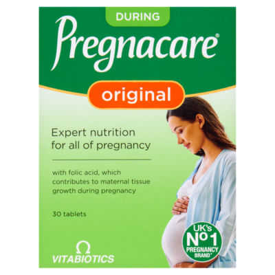 Pregnacare During Original Pregnancy Vitamin Tablets 30 Tablets