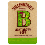 Billingtons light brown soft unrefined cane sugar 500g - British product
