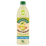 Robinsons Apple & Pear Squash 1L, imported from the UK