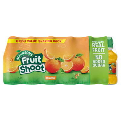 Fruit Shoot Orange Kids Juice Drink 24 x 200ml - British product