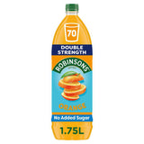Robinsons Double Strength Orange Squash 1.75L, imported from the UK