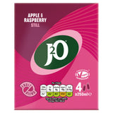 J2O Apple Raspberry still soft drink 4 x 250ml, UK version