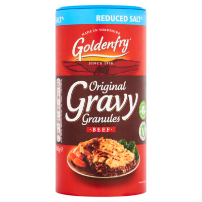 Goldenfry beef gravy granules 300g, UK version