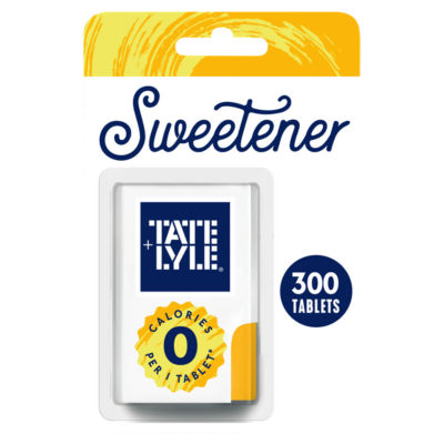 Tate & Lyle sweetener tablets 300 tablets 15g (British brand)