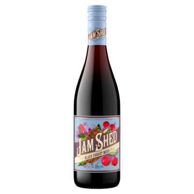 Jam Shed Black Forest Mess Red fruit-flavoured wine 75cl - British product