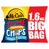 Mccain Home Chips Crinkle Cut 1.6kg, imported from the UK