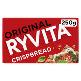 Ryvita Original Wholegrain Rye Crispbread 250g, imported from the UK