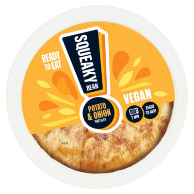 Squeaky Bean potato and onion tortilla 250g (British brand)
