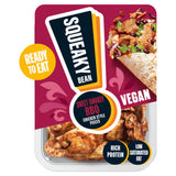 Squeaky Bean plant-based chicken style pieces sweet smokey BBQ 130g (British brand)