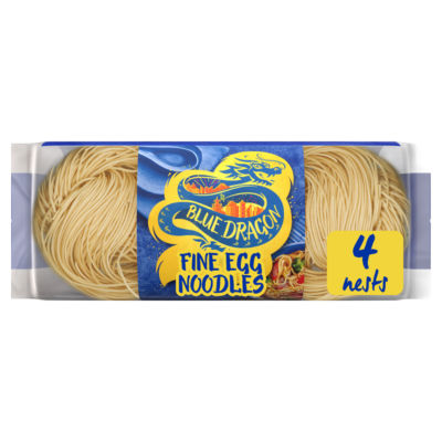 Blue Dragon Fine Egg Noodles Dry Noodles 250g
