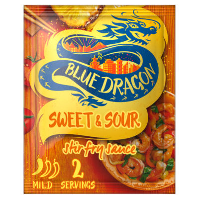 Blue Dragon Sweet & Sour stir fry sauce 120g - British product