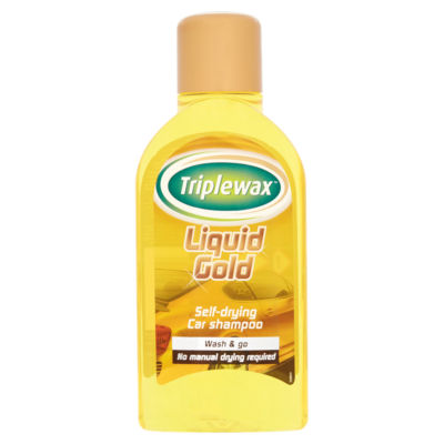 Triplewax Liquid Gold Self-Drying Car Shampoo 500ml (British brand)