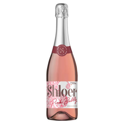 Shloer Pink Bubbly sparkling fruit drink 750ml (British brand)