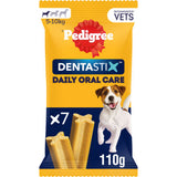Pedigree DENTASTIX small dog dental chews 7 sticks, imported from the UK