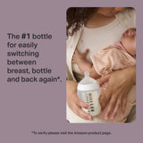 Tommee Tippee Natural Start Anti-Colic Baby Bottle with Slow Flow Teat, 3 x 260ml (British brand)