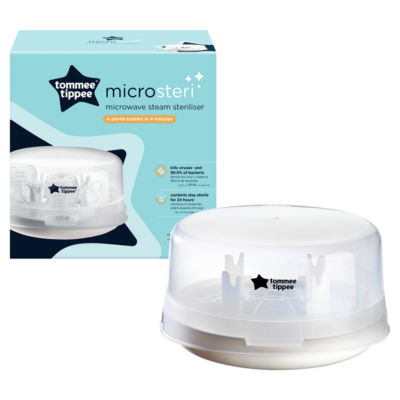 Tommee Tippee Microwave Steam Steriliser for bottles and accessories (British brand)