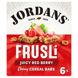 Jordans juicy red berry cereal bars 6x30g, UK version