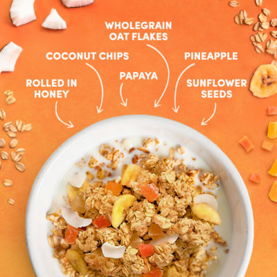 Jordans Tropical Fruits Granola 750g, UK version