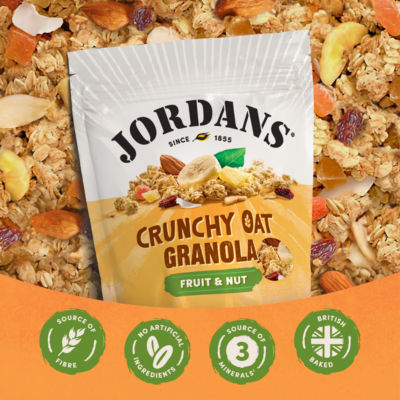 Jordans Tropical Fruits Granola 750g, UK version