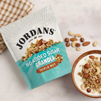 Jordans triple nut granola breakfast cereal 425g, UK version