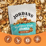 Jordans triple nut granola breakfast cereal 425g, UK version