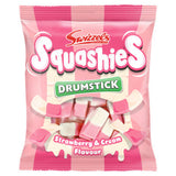 Swizzels Strawberry & Cream Flavour Squashies Drumstick 100g (British brand)
