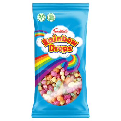 Swizzels Rainbow Drops 70g sweets (British brand)