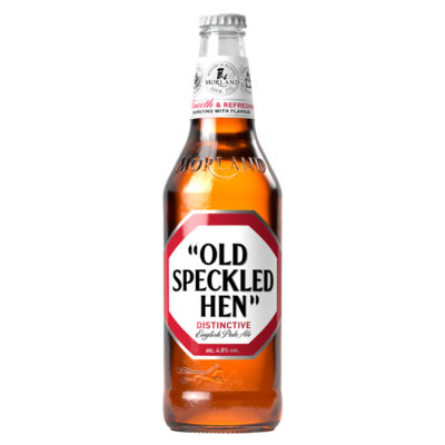 Old Speckled Hen English Pale Ale 500ml, imported from the UK