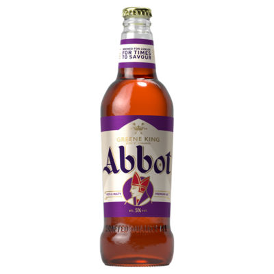 Greene King Abbot Ale Real Ale 500ml, UK version