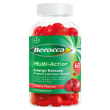 Berocca cherry flavour vitamin gummies 60 gummies - British product