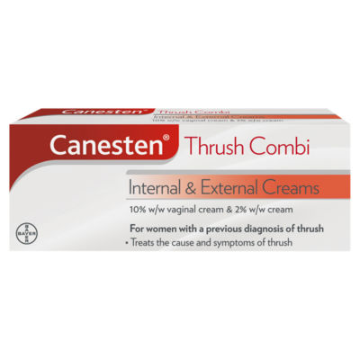 Canesten Thrush Combi Internal & External Cream - British product