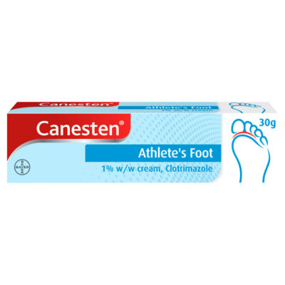 Canesten Athlete's Foot 1% Cream 30g - British product