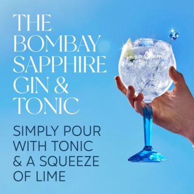 Bombay Sapphire London Dry gin 100cl - British product
