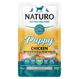 Naturo puppy dog food chicken vegetable 150g, imported from the UK