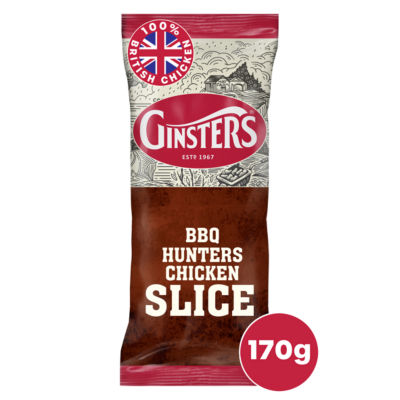 Ginsters BBQ Hunters Chicken Slice Puff Pastry 170g