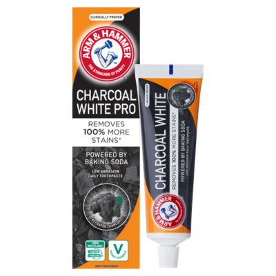 Arm & Hammer Charcoal Whitening Toothpaste 75ml - British product