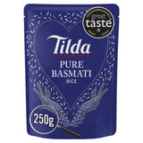 Tilda Microwave Pure Basmati Rice 250g (British brand)